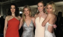 Rachel Weisz, Melanie Laurent, Emily Blunt and Sienna Miller at last night's Calvin Klein celebrate Women in Film party.