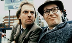 When Richard Richard met Eddie Hitler … Rik Mayall and Ade Edmondson in Bottom. Photograph: Allstar/