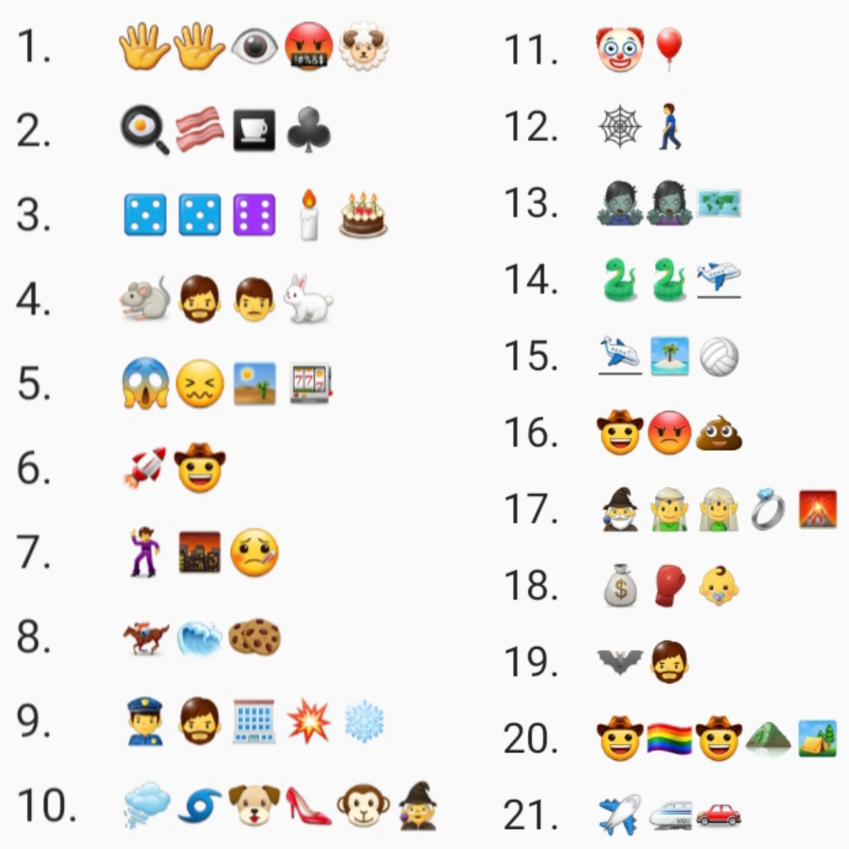 [FAERY DUST] Movie Pictionary with emojis! : r/AmazonFaeries