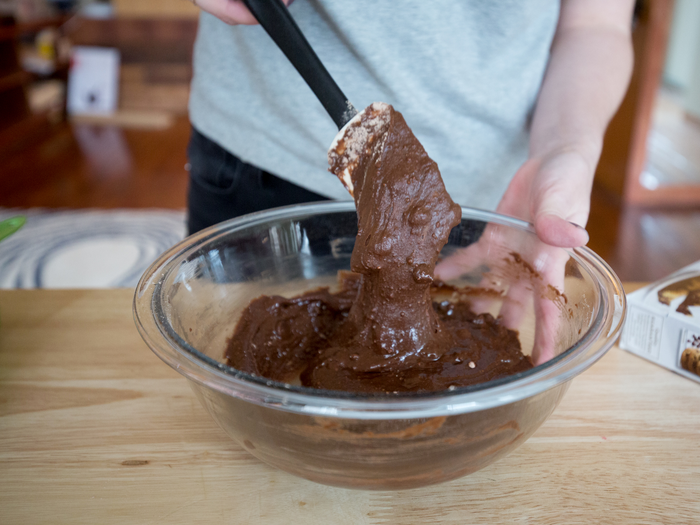 Ghirardelli spatular Brownie Boxed Mix Taste Test