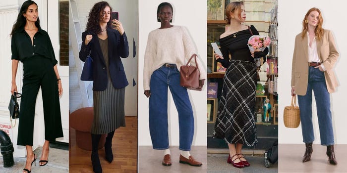 five images of the best workwear for women outfits