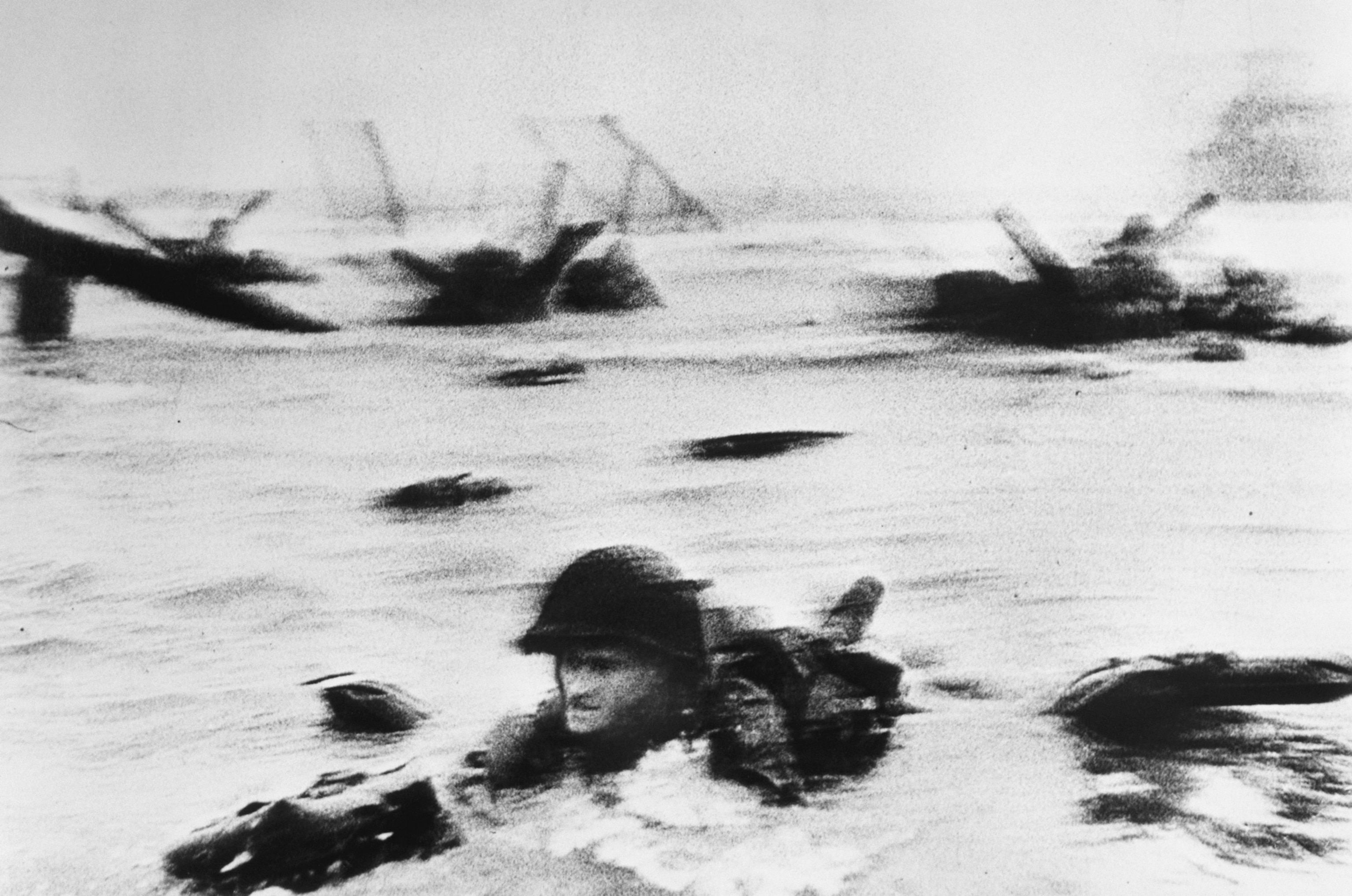 troops going ashore