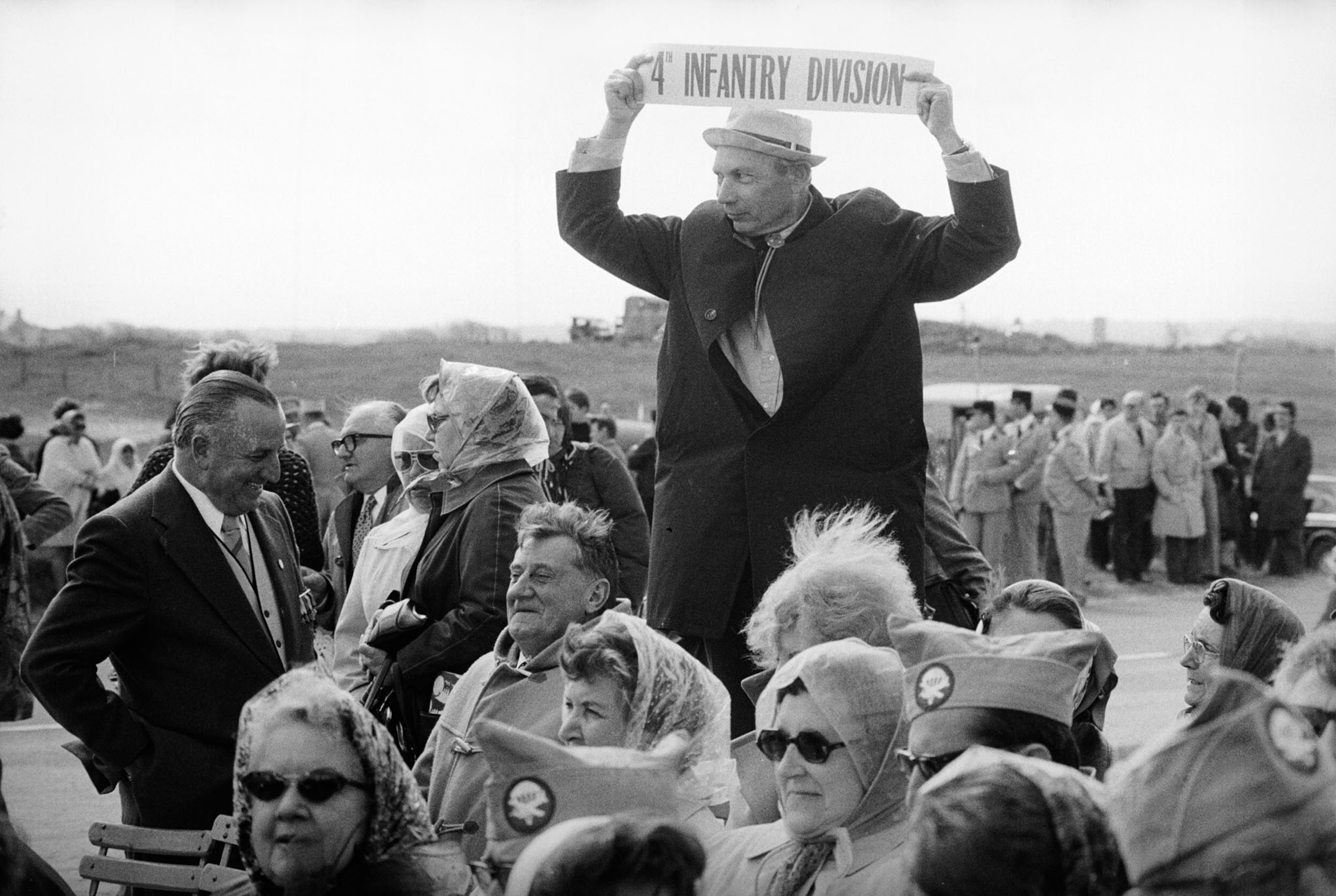 veterans at Omaha beach