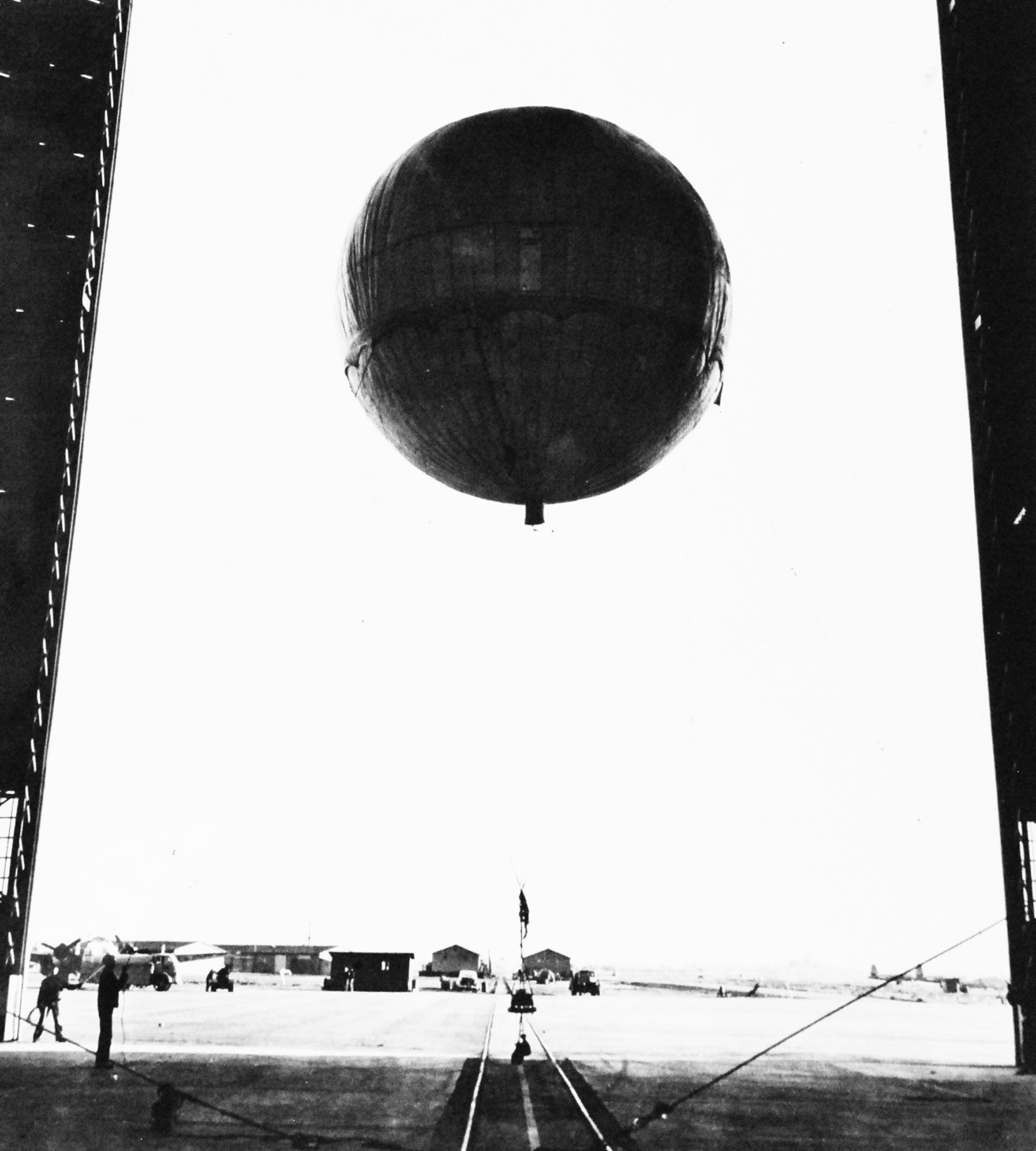 A baloon sits center frame.