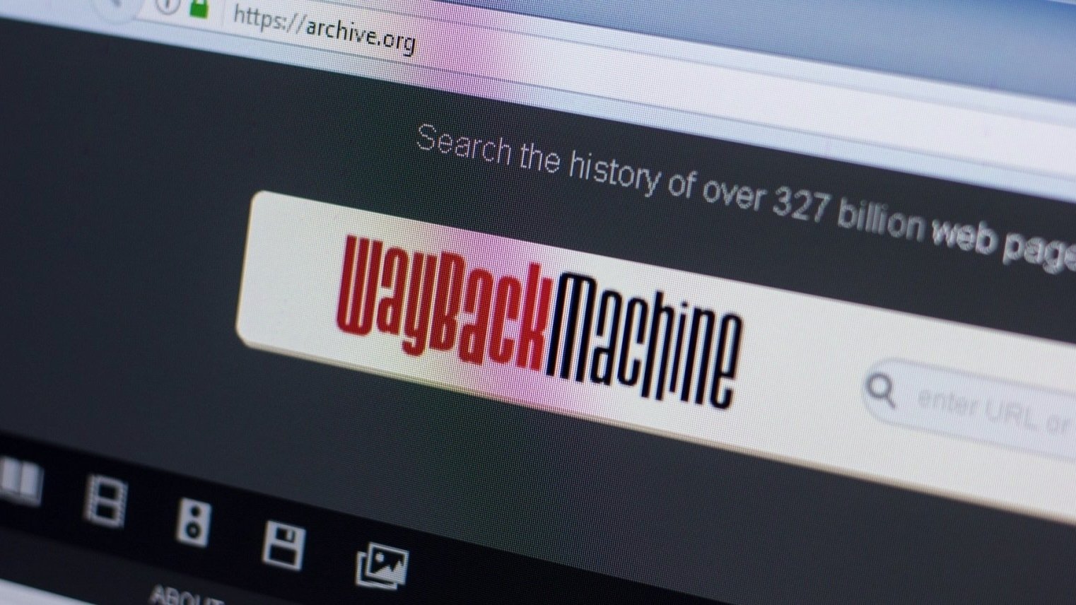 Wayback Machine from Internet Archive