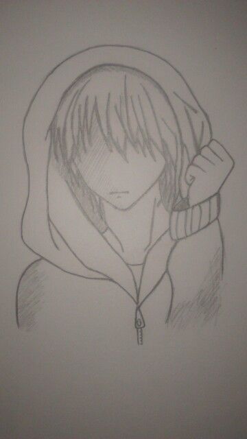 Easy to draw  how to draw a boy wearing a hoodie stepbystep  YouTube