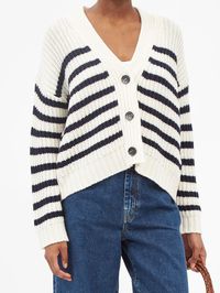 Weekend Max Mara White Sacco cardigan | 매치스패션, 모던 럭셔리 온라인 쇼핑