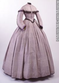 Dress, 1862-1864, Musée McCord