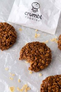 These Crumbl chocolate crunch cookies or Little Debbie's Star Crunch cookies are the best no bake cookies recipe to make in under 10 minutes.