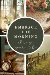 Embrace the quiet of the early morning with practical tips designed for homemakers. Learn how to gradually adjust your sleep schedule and wake up early, feeling refreshed and ready to embrace the day.