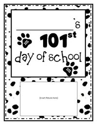 101st Day of School Activity Packet