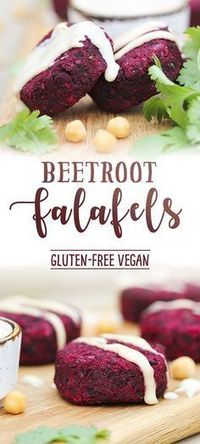 Beetroot falafel recipe by Trinity - gluten-free vegan