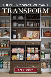 The perfect pairing. Your pantry + organization.