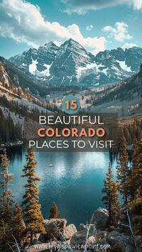 Ready to discover the breathtaking beauty of Colorado? 🏔️🌲 Explore the most stunning places to visit in this vibrant state! From the majestic Rocky Mountains to the serene beauty of Maroon Bells and the historic charm of Telluride, Colorado offers a diverse landscape that captivates all who wander through. Hike through lush national parks, ski world-class slopes, or soak in natural hot springs. Here are all the wonders of Colorado! 🌄🌟 #ExploreColorado #BeautifulDestinations