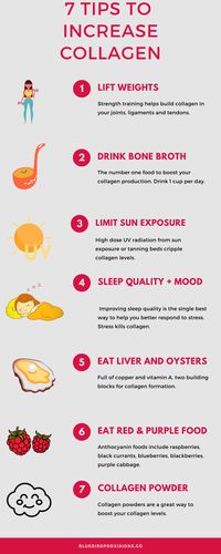 What are the benefits of increasing collagen production? The benefits of increasing collagen production include the following: 1. Increasing skin elasticity and reducing wrinkles; 2. Reducing cellulite by increasing skin firmness; 3. Reducing muscle aches and pains by increasing skin elasticity; 4. Reducing joint pain from osteoarthritis, rheumatoid arthritis, gout or psoriatic #collagenbooster #increasecollagen