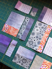 Tutorial: Random piecing | Saskatoon Modern Quilt Guild