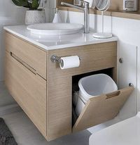 Pin de Liliya Renaud en Bathroom | Muebles para baños pequeños, Diseño de interiores de baño, Muebles de baño