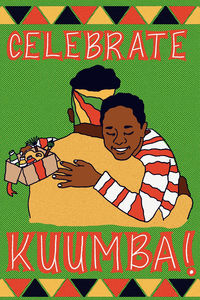 #greetingcard #teenart #kwanzaa #wallpaper
Kuumba (koo-OOM-ba), or Creativity, is the theme of the 6th day of Kwanzaa. The day celebrates our creativity and how it beautifies and strengthens our communities.