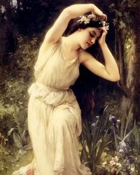 ‘A Nymph in the Forest’ - Charles Amable Lenoir