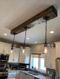 Hand Hewn Rustic Barn Wood Beam Made to Order - Etsy