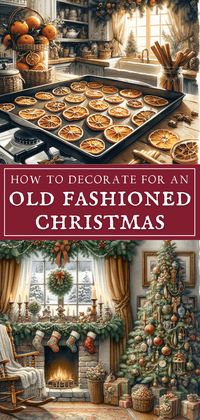 Old-Fashioned Christmas Decorating Ideas to Bring Nostalgia to Your Home - Makyla Creates