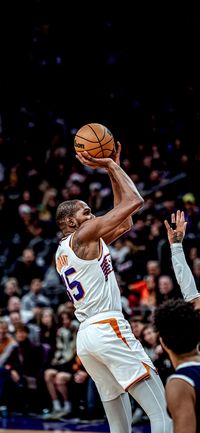 Kevin Durant | Phoenix Suns | Phoenix Suns Vs Denver Nuggets 2024 | NBA Wallpaper | Photo Via: Phoenix Suns