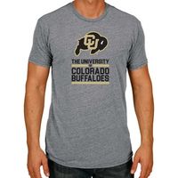 Colorado Buffaloes Youth NCAA Imposing T-Shirt - Sport Gray