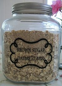 Heart, Hands, Home: Maple Brown Sugar Oatmeal Mix