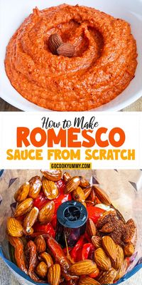 Create magic in minutes with our homemade Romesco Sauce, offering a harmonious blend of savory, tangy, and a hint of spice. Its creamy texture is perfect for a variety of dishes, making it a great choice for a casual get-together, a festive occasion, or to add a special touch to everyday meals.