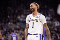 LA Lakers guard D'Angelo Russell starred as the Lakers won 103-99 against the Sacramento Kings on Saturday.