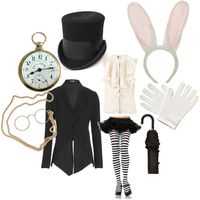 white rabbit halloween costume