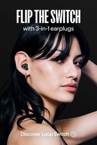 Life isn't linear, and most days, volume isn't either. With Loop Switch, you can have one pair of earplugs with three levels of control while you're on the go. Shift between Engage, Experience and Quiet modes to adapt to any situation, no matter what the day throws at you. #loopearplugs #noisesensitivity #hearinghealth #focus