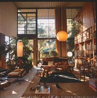 Case Study House #8 / Eames House / Charles and Ray Eames / 1949 / Included in 2006 on US’s National Register of Historic Places /