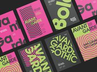 Avant Garde Typography Book :: Behance