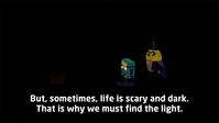 When things look dark, stay positive. Look for the light. | 18 Ways “Adventure Time” Is Making You A Better Person