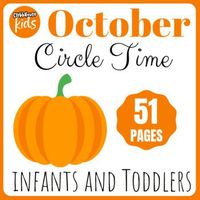 Circle Time Activities Toddlers includes everything you need for a fun, engaging, age-appropriate circle time for little learners. Circle Time Activities toddlers for October is an easy-to-follow, fun circle time activity for toddlers. For the month of October, this pack includes circle time halloween activities. If you have been looking for toddler circle time ideas, you found them!