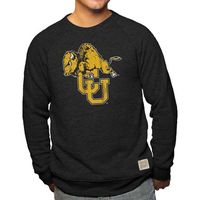 Colorado Buffaloes Adult NCAA Triblend Fleece Crewneck - Black