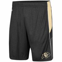 Colorado Buffaloes Adult Triple-A Athletic Shorts - Black