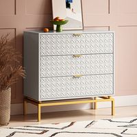 Jake 31" Tall 3 Drawer Accent Chest - Hulala Home