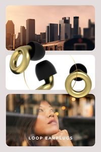 Our Loop Experience earplugs are perfect to reduce big city noises. You'll still hear everything but less loud. #loopearplugs #noisereduction #loopexperiencepro #hearingprotection #earplugs