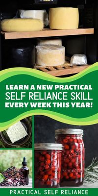 This is the perfect time to get back to basics and master new practical self reliance skills. This year, I’m going to put out a new beginner's guide each week, with everything you’ll need to know to get started with a new skill. Have you always wanted to lean how to preserve food with canning, grow a garden, bake homemade bread, forage wild food or heal with herbs? You’re in the right place!