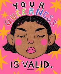 It’s LGBTQ+ history month !!! So here’s a reminder (and two of my favourite illos from way back when in 2021 !!) for anyone that needs to hear it: you don’t have to fit in to society’s expectations of “queerness” to be valid. Remember that you don’t owe anyone anything in terms of explanations or presenting yourself in a way that others understand - but also that it’s a two way street, and that no one owes you anything either. Your interpretation of your sexuality and gender identity is e...