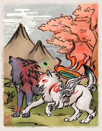 Amaterasu and Oki