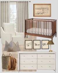 Obsessed with this nursery design for neutral lovers! Neutral home decor, gender neutral nursery, boy nursery, vintage nursery, Jenny Lind crib, nursery dresser, nursery rug Follow my shop @The.BasicBee on the @shop.LTK app to shop this post and get my exclusive app-only content! #liketkit #LTKhome #LTKbump #LTKbaby @shop.ltk https://liketk.it/4rRT2