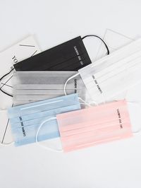 Random Color Mouth Mask 10pcs -SheIn(Sheinside)