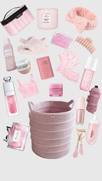 Spread pink joy with these delightful gift basket ideas! 🎀🎁 From sweet treats to pampering goodies, create a basket filled with rosy delights for any occasion. 💖✨ #PinkGiftBasket