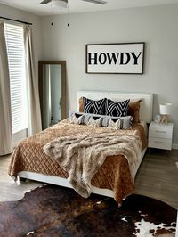 #western #westernbedrooms #westernhomedecor