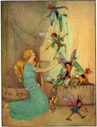 Art by Margaret Evans Price (1926) from ENCHANTMENT TALES FOR CHILDREN.