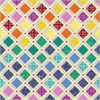 Trellis - Nora's Garden - Shauna Doris - Quilt - Kit