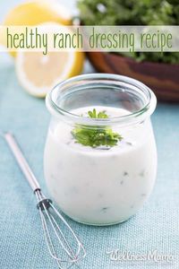 Homemade Ranch Dressing Recipe (High Protein)